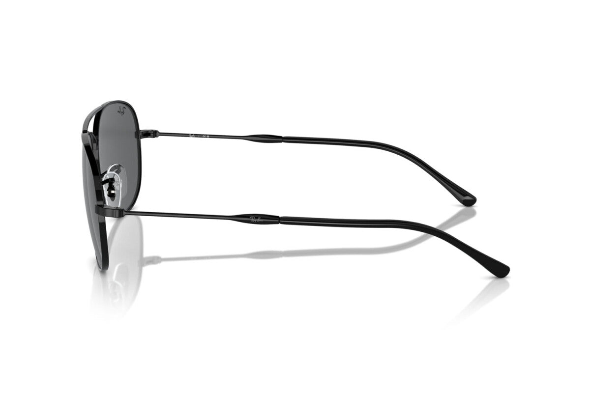 OCCHIALE DA SOLE UNISEX RAY-BAN BAIN BRIDGE RB 3735 (002/B1) TAGLIA 57/17/140