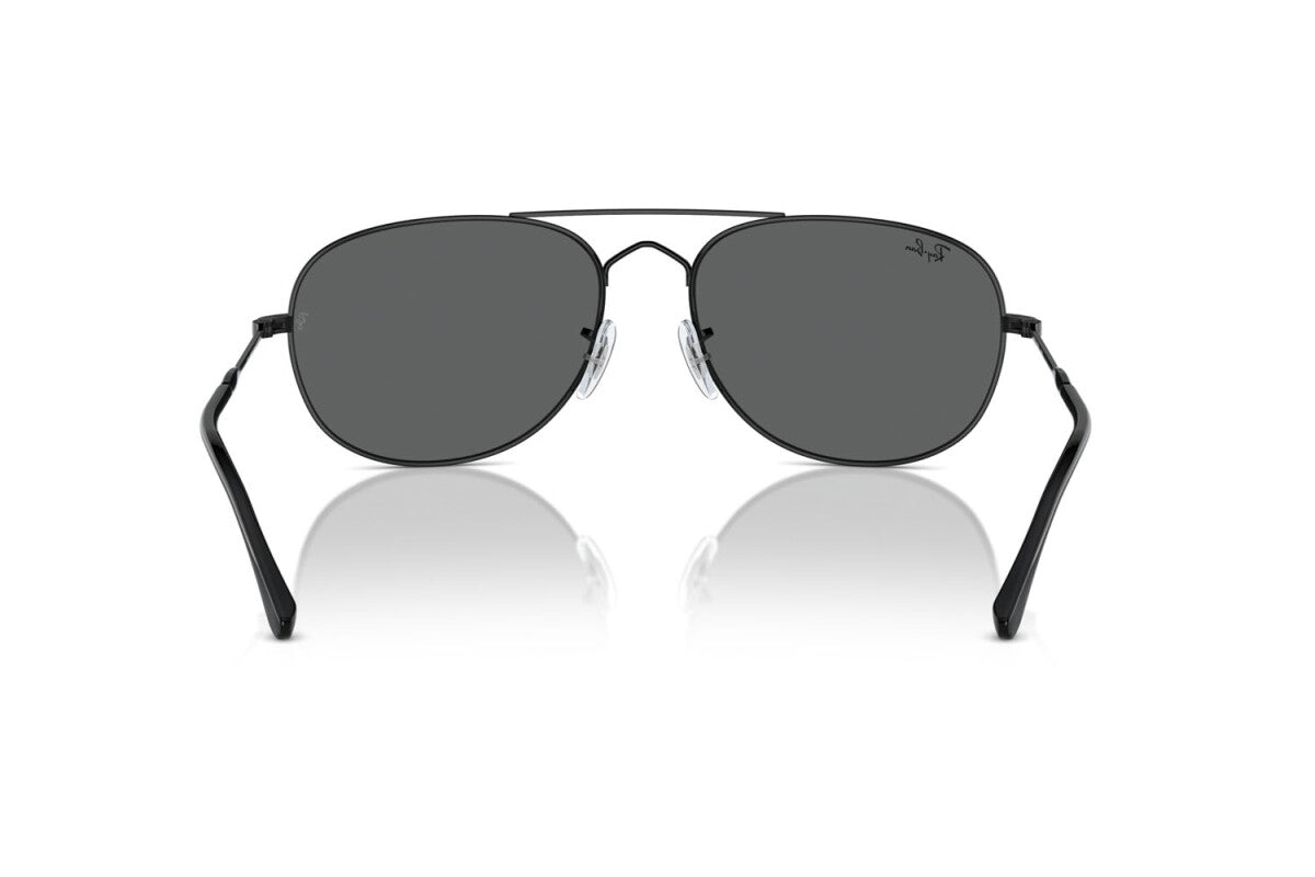 OCCHIALE DA SOLE UNISEX RAY-BAN BAIN BRIDGE RB 3735 (002/B1) TAGLIA 57/17/140