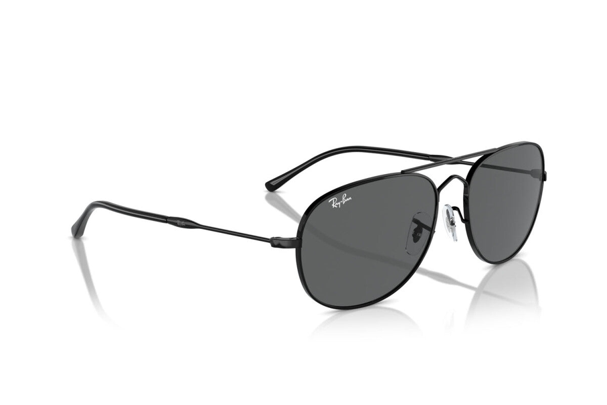 OCCHIALE DA SOLE UNISEX RAY-BAN BAIN BRIDGE RB 3735 (002/B1) TAGLIA 57/17/140