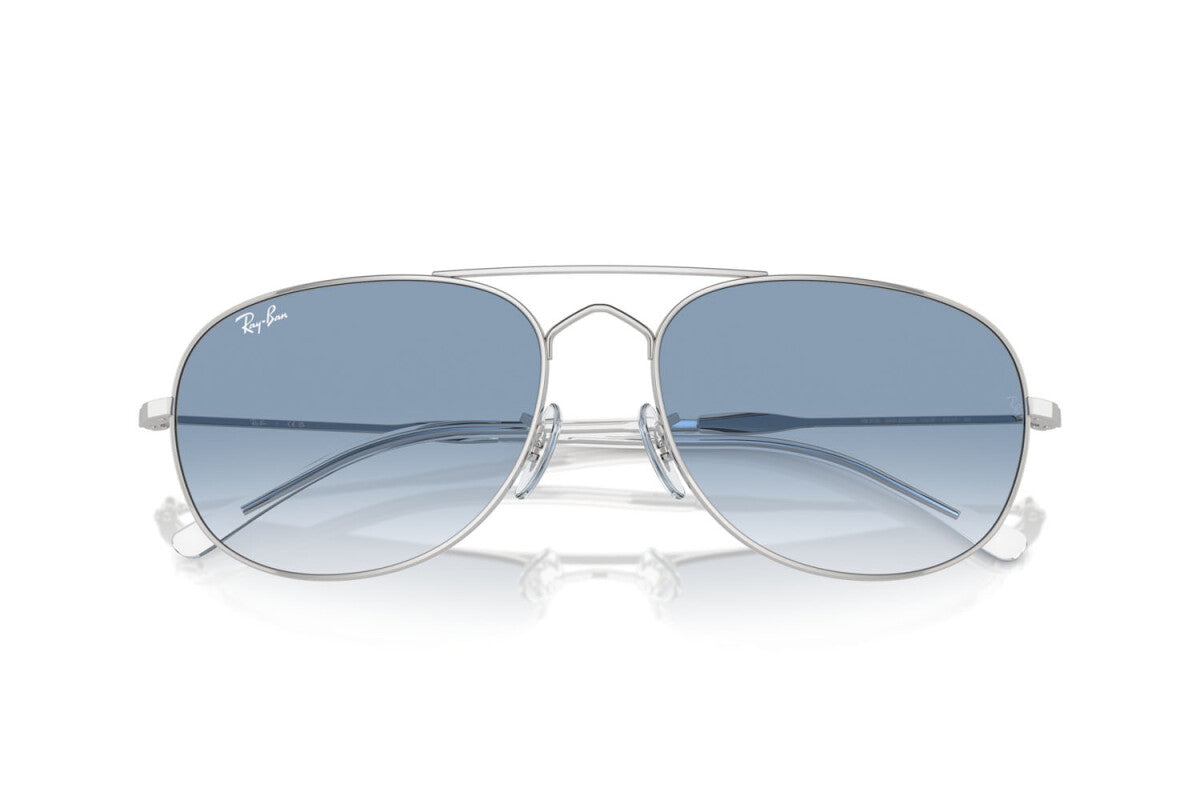 OCCHIALE DA SOLE UNISEX RAY-BAN BAIN BRIDGE RB 3735 (003/3F) TAGLIA 57/17/140