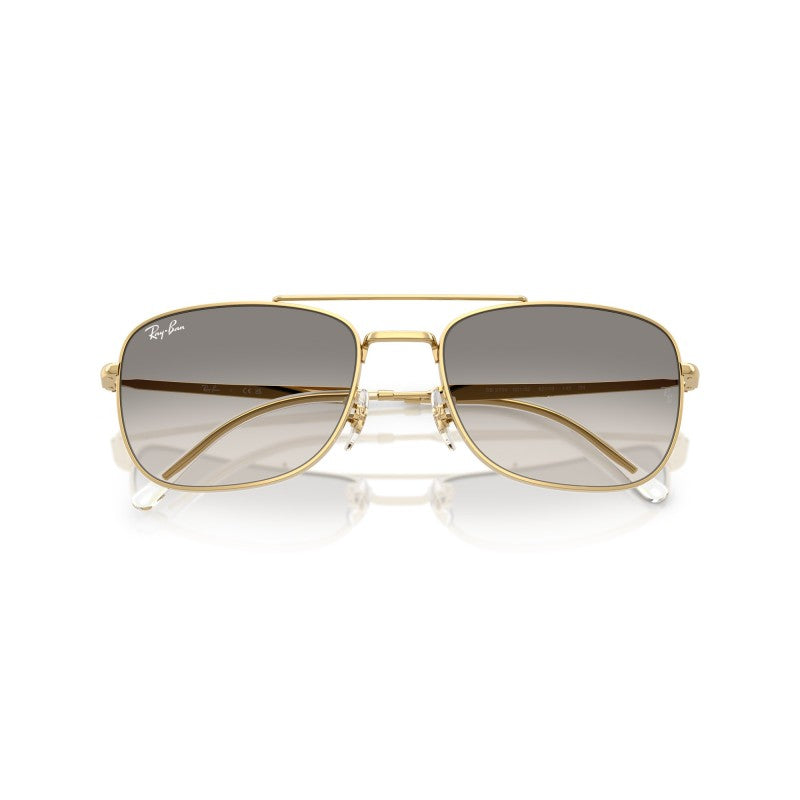 OCCHIALE DA SOLE UNISEX | RAY-BAN RB 3755 - 001/32 ARISTA GOLD - CALIBRO 62
