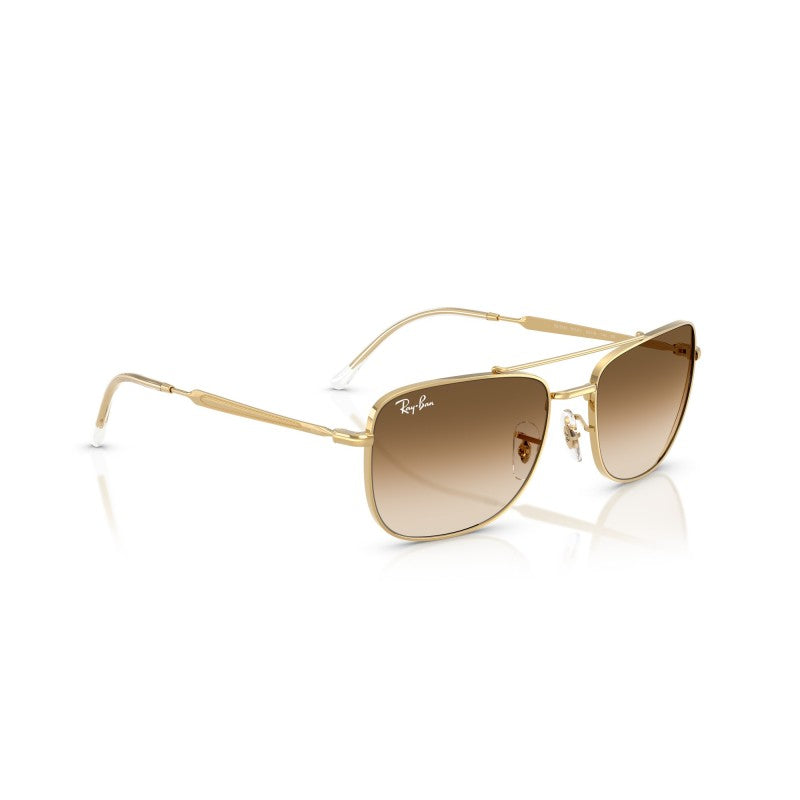OCCHIALE DA SOLE UNISEX | RAY-BAN RB 3755 - 001/51 ARISTA GOLD - CALIBRO 59