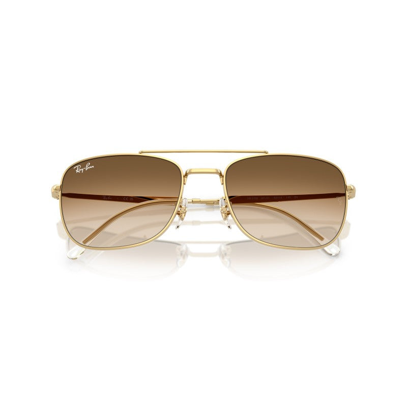 OCCHIALE DA SOLE UNISEX | RAY-BAN RB 3755 - 001/51 ARISTA GOLD - CALIBRO 59