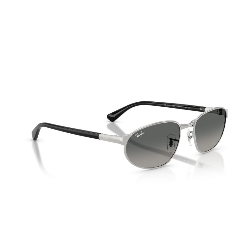 OCCHIALE DA SOLE UNISEX | RAY-BAN RB 3777 - 003/71 ARGENTO - CALIBRO 56
