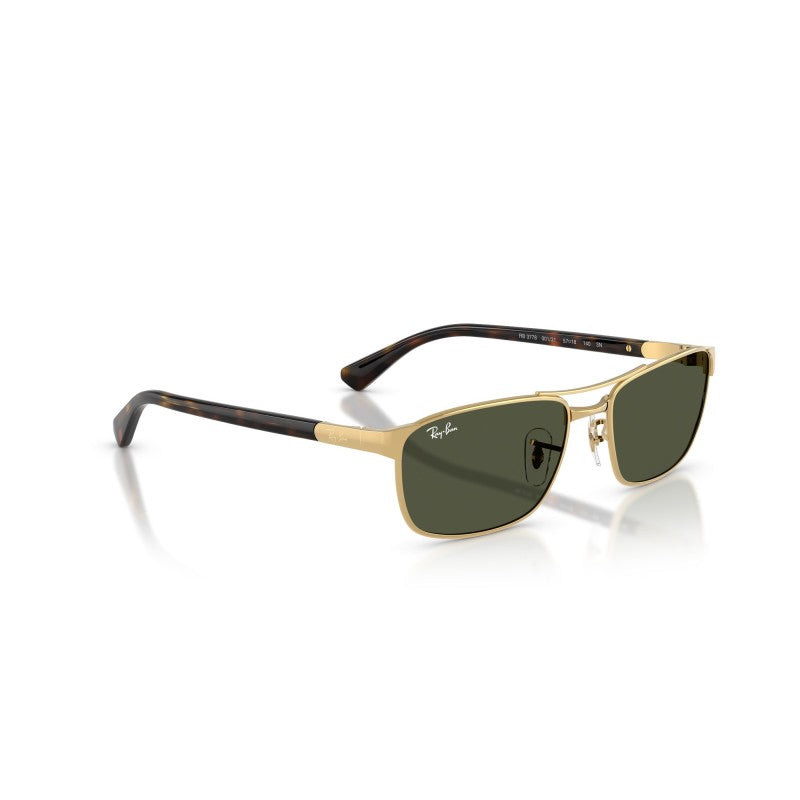 OCCHIALE DA SOLE UNISEX | RAY-BAN RB 3778 - 001/31 ARISTA GOLD - CALIBRO 57
