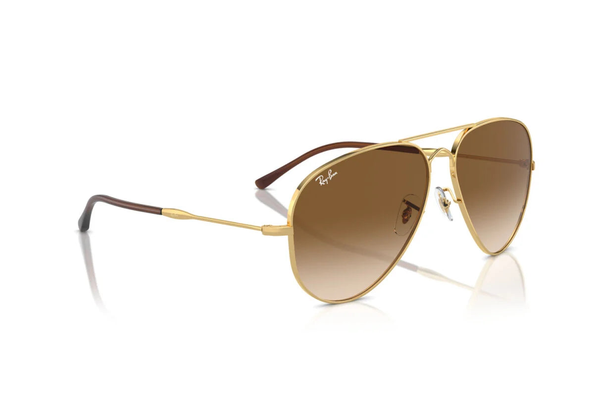 OCCHIALE DA SOLE UNISEX RAY-BAN OLD AVIATOR RB 3825 (001/51) TAGLIA 58/14/140