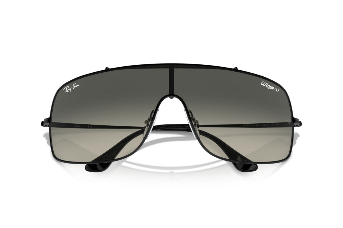 OCCHIALE DA SOLE UNISEX RAY-BAN WINGS III RB 3897 (002/11)