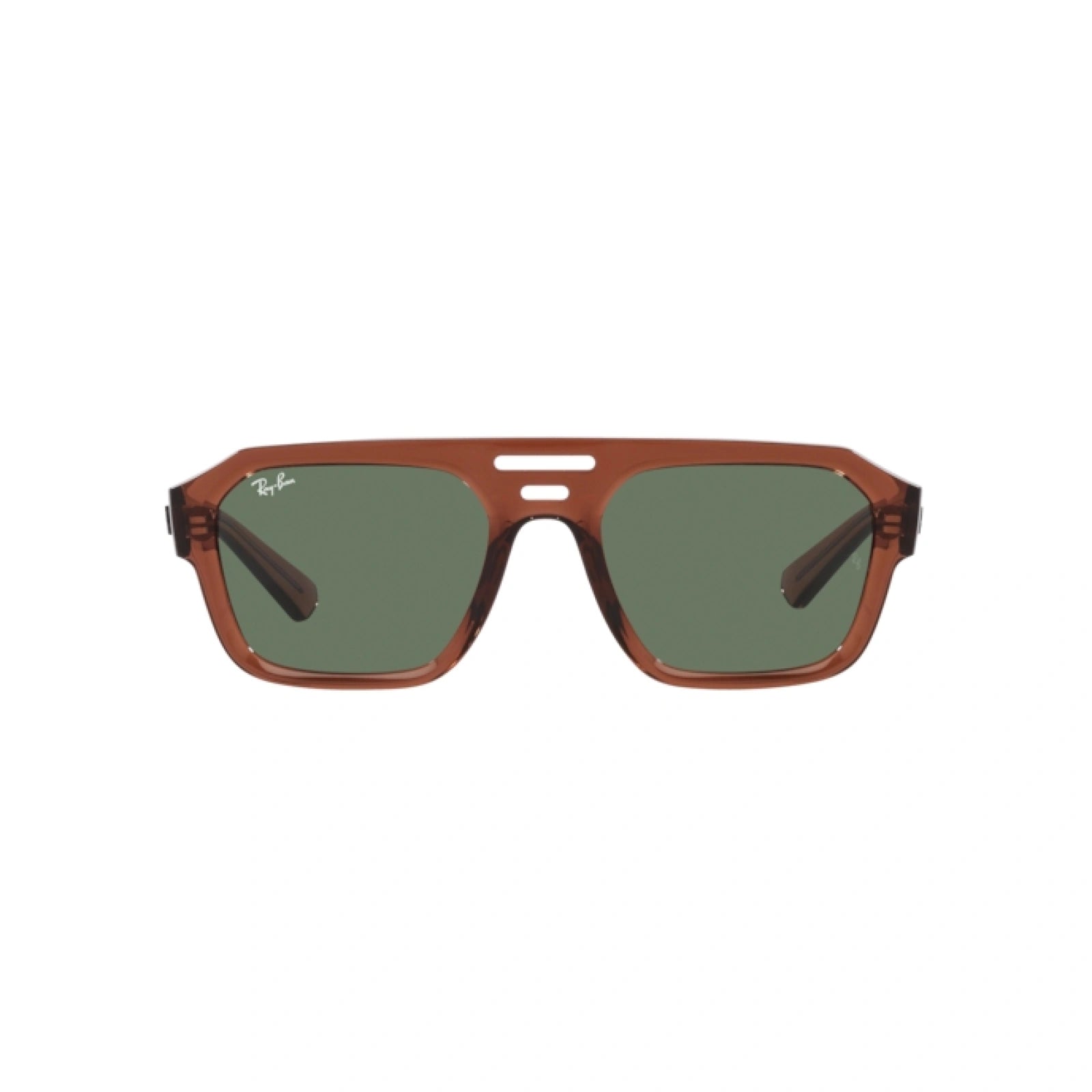 RAY-BAN RB 4397 CORRIGAN 667882 MARRONE TRASPARENTE | OCCHIALE DA SOLE UNISEX