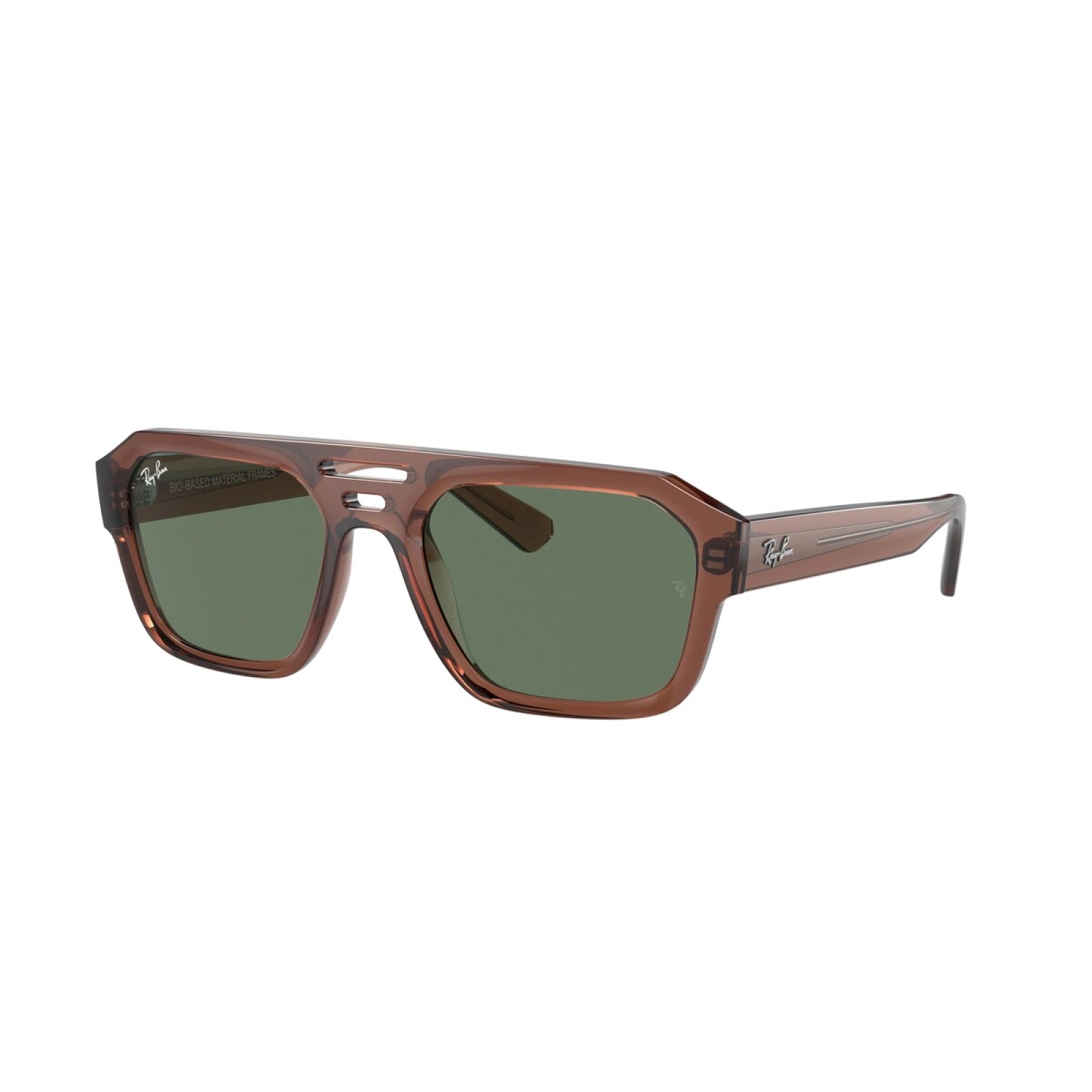 RAY-BAN RB 4397 CORRIGAN 667882 MARRONE TRASPARENTE | OCCHIALE DA SOLE UNISEX