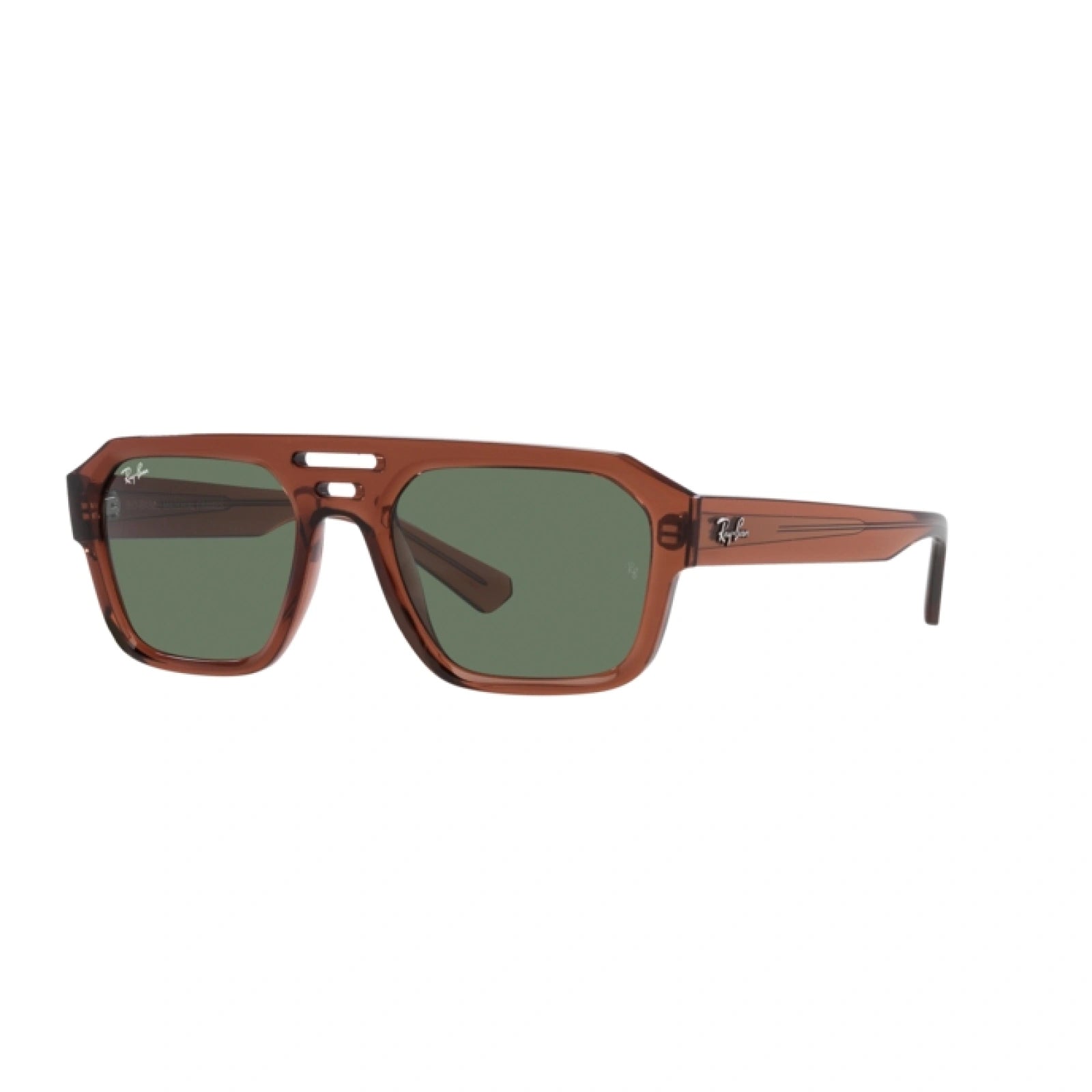 RAY-BAN RB 4397 CORRIGAN 667882 MARRONE TRASPARENTE | OCCHIALE DA SOLE UNISEX
