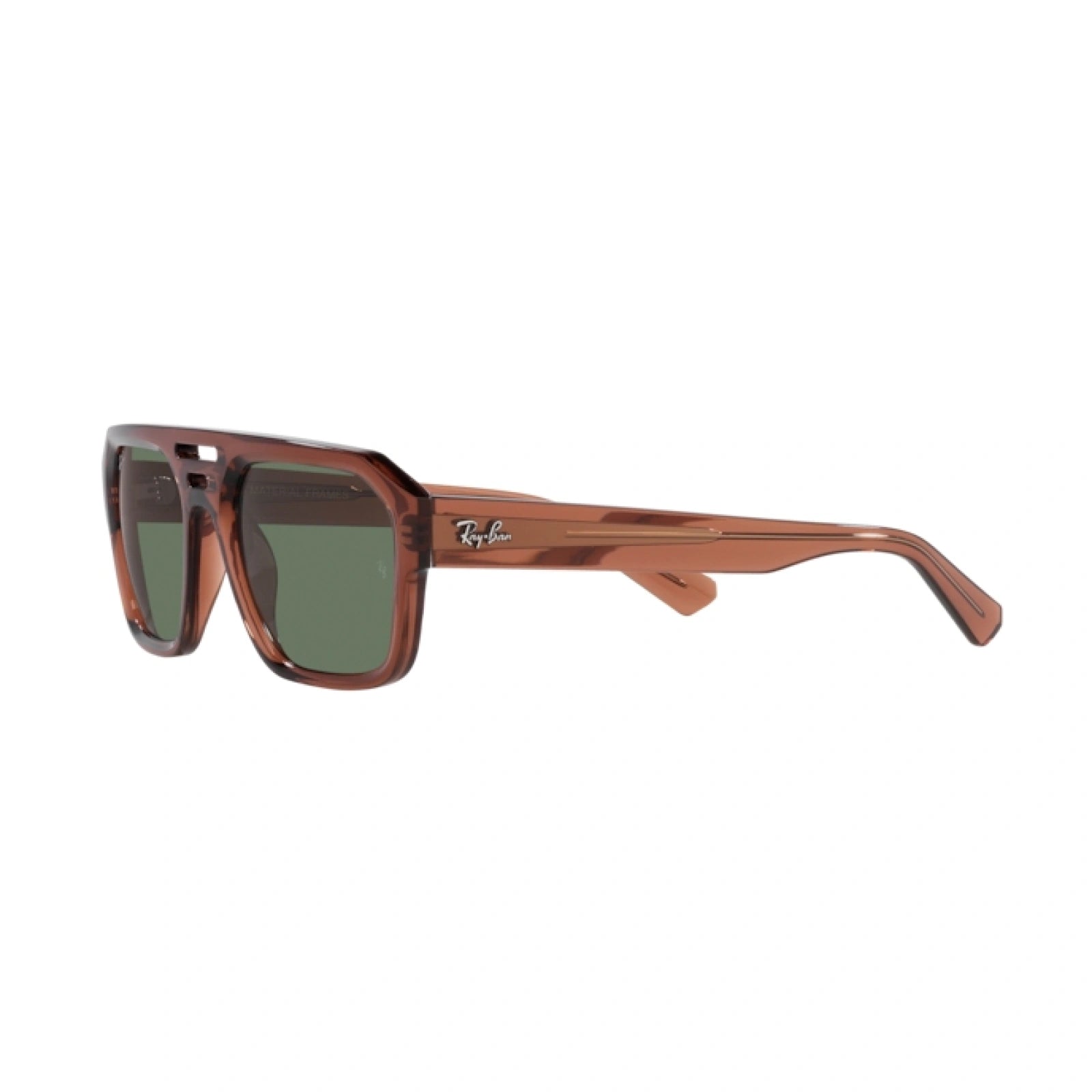 RAY-BAN RB 4397 CORRIGAN 667882 MARRONE TRASPARENTE | OCCHIALE DA SOLE UNISEX