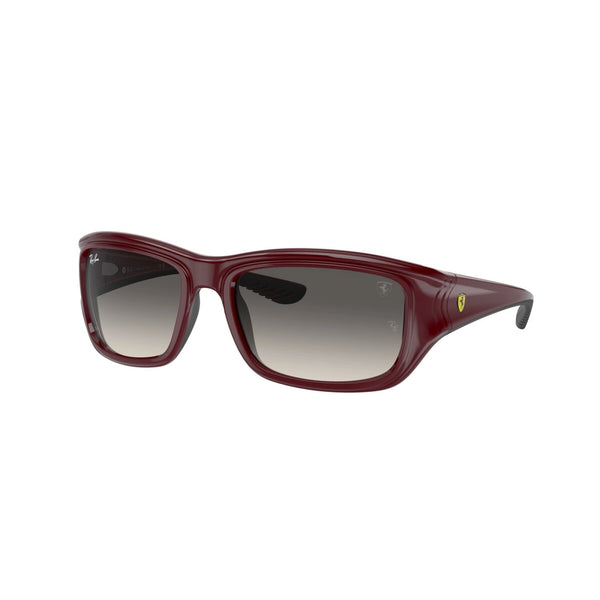 RAY-BAN RB 4405M - F68111 ROSSO SCURO SU NERO | OCCHIALE DA SOLE UNISEX