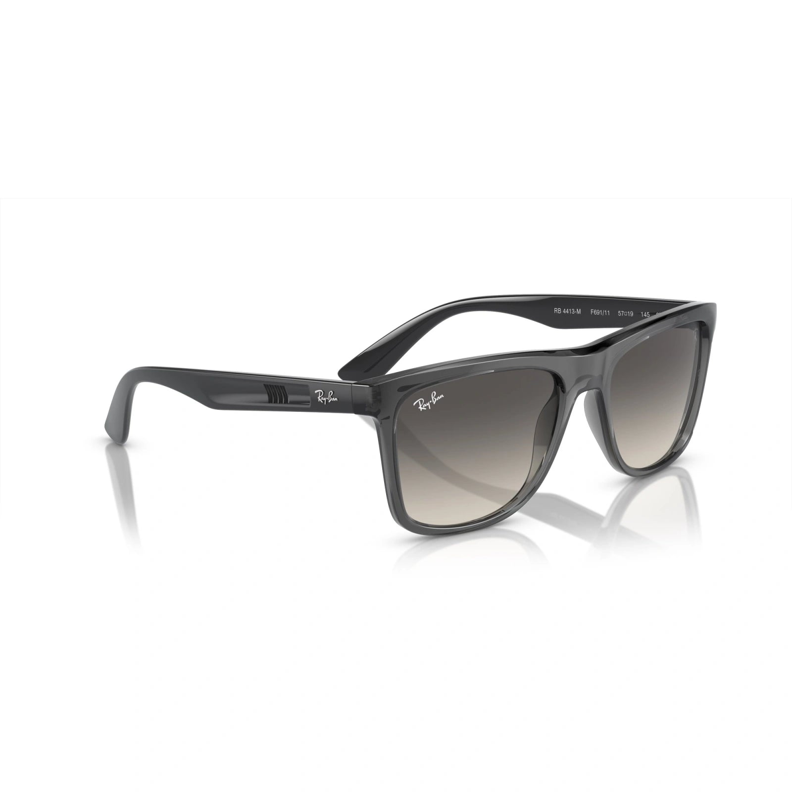 RAY-BAN RB 4413M - F69111 GRIGIO TRASPARENTE | OCCHIALE DA SOLE UNISEX