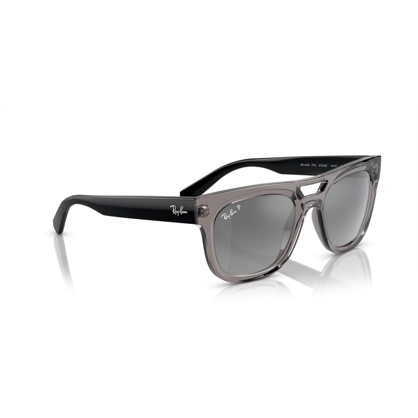 RAY-BAN RB 4426 PHIL 672582 GRIGIO TRASPARENTE | OCCHIALE DA SOLE UNISEX
