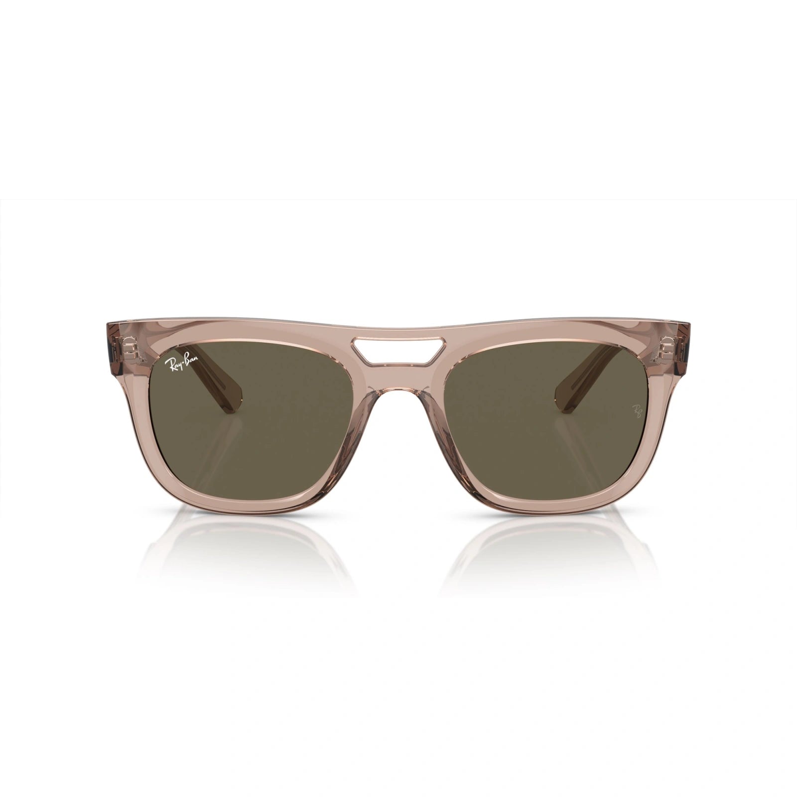 RAY-BAN RB 4426 PHIL 6727/3 MARRONE CHIARO TRASPARENTE | OCCHIALE DA SOLE UNISEX