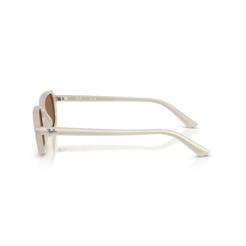 OCCHIALE DA SOLE UNISEX | RAY-BAN RB 4455 - ZURI 680873 BIANCO CALDO NUVOLOSO - CALIBRO 52