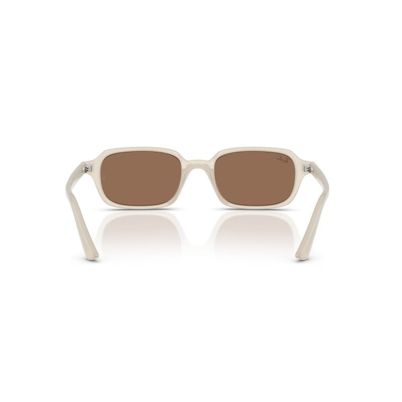OCCHIALE DA SOLE UNISEX | RAY-BAN RB 4455 - ZURI 680873 BIANCO CALDO NUVOLOSO - CALIBRO 52