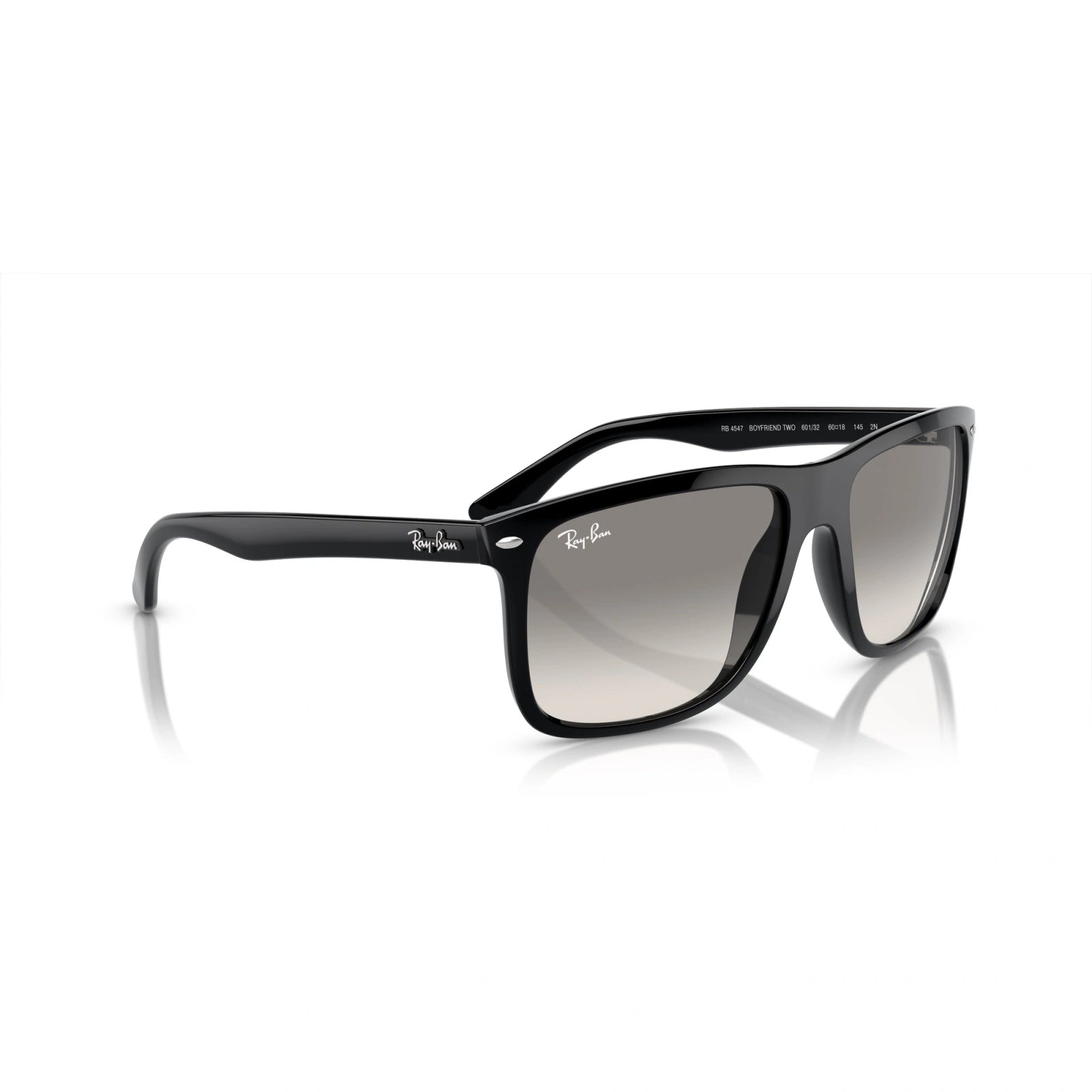 RAY-BAN RB 4547 BOYFRIEND TWO 601/32 NERO | OCCHIALE DA SOLE UNISEX CALIBRO 57