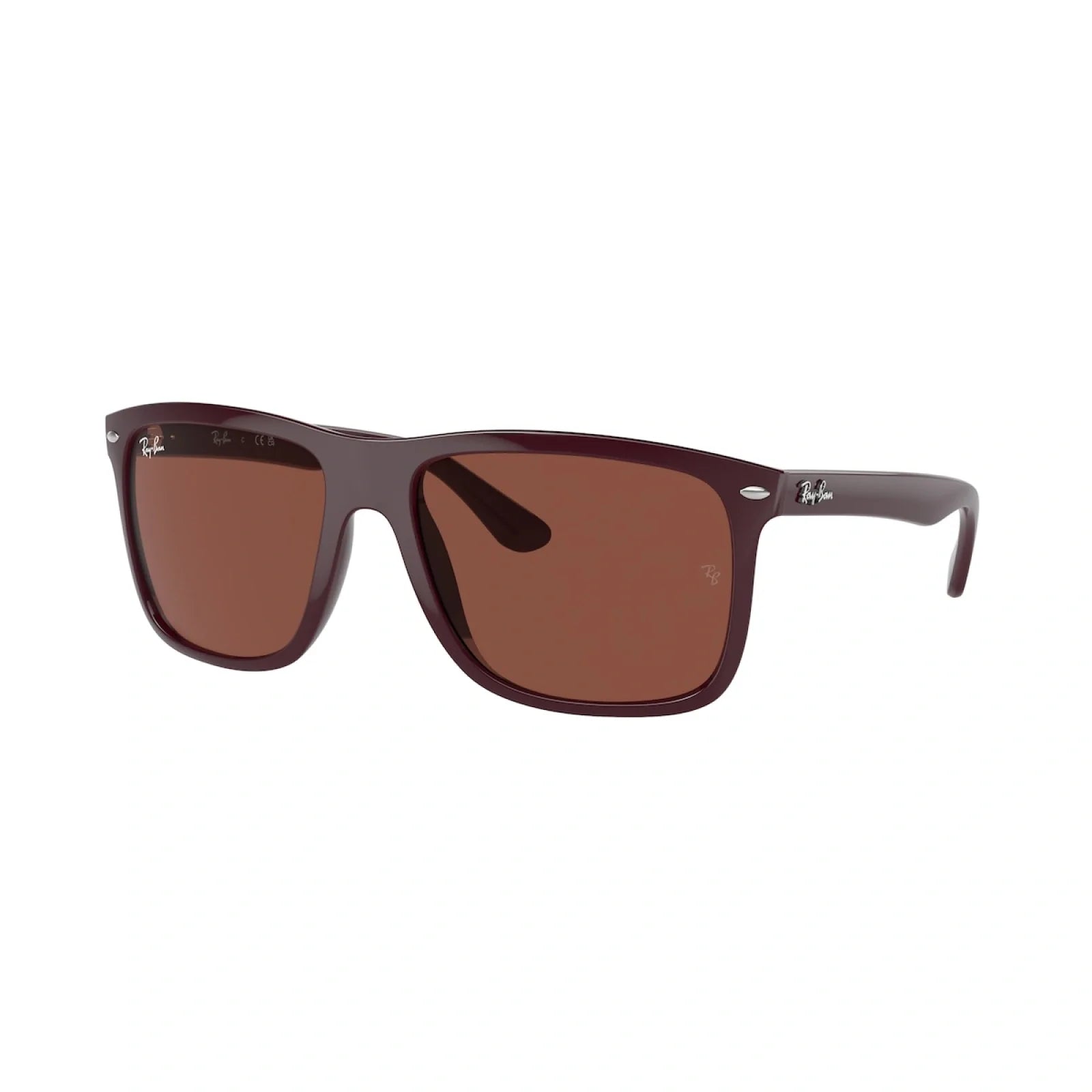 RAY-BAN RB 4547 BOYFRIEND TWO 6718C5 BORDEAUX | OCCHIALE DA SOLE UNISEX CALIBRO 60