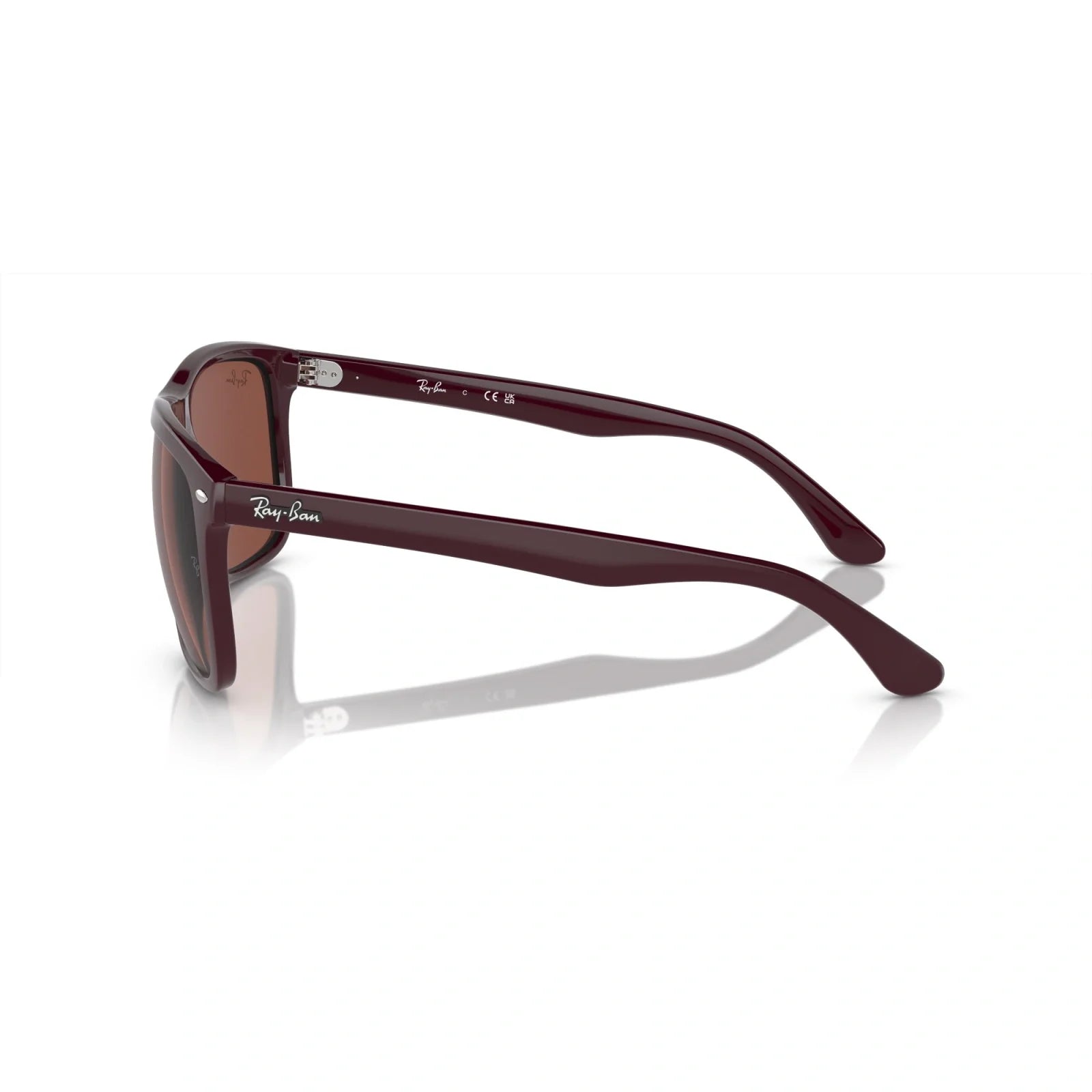RAY-BAN RB 4547 BOYFRIEND TWO 6718C5 BORDEAUX | OCCHIALE DA SOLE UNISEX CALIBRO 60