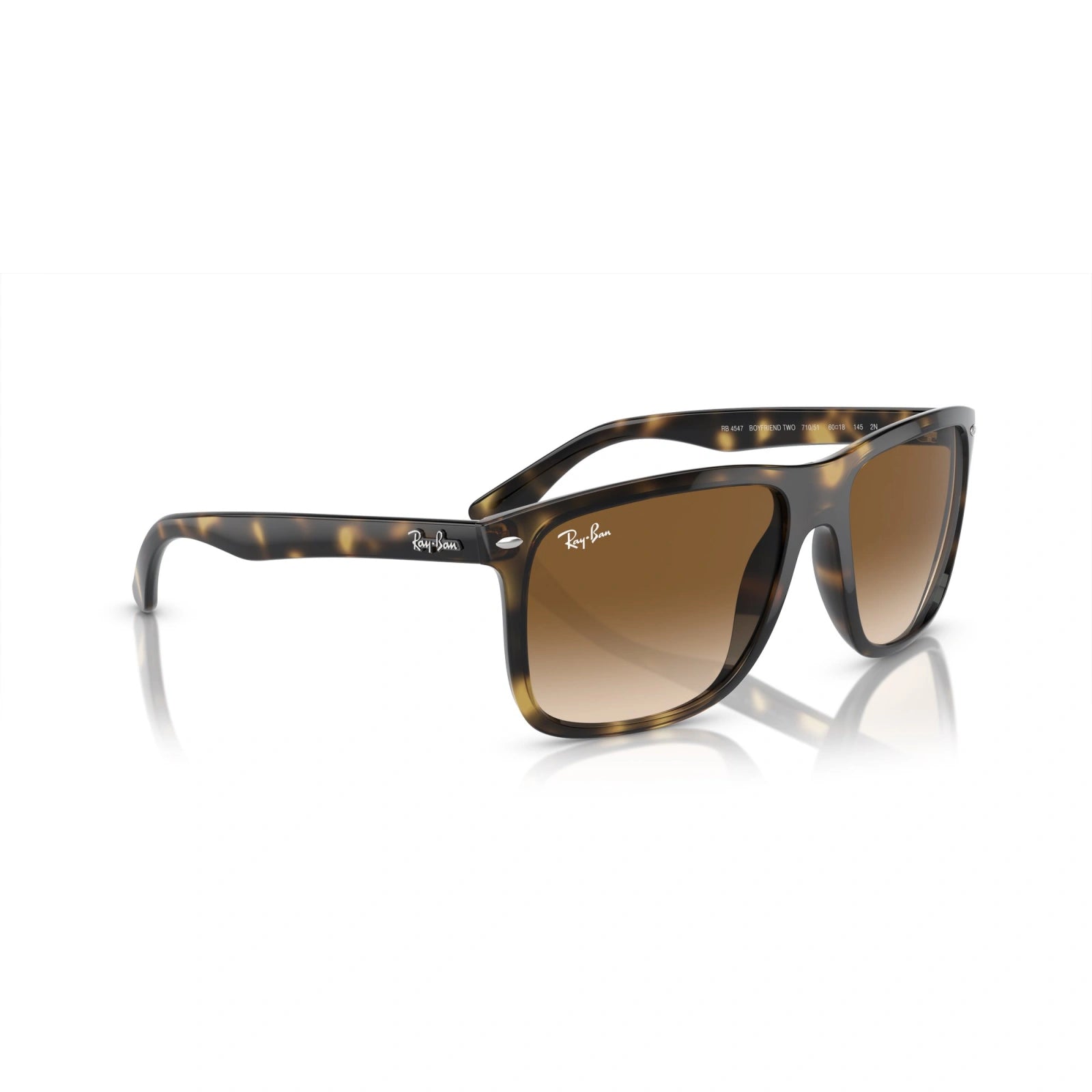 RAY-BAN RB 4547 BOYFRIEND TWO 710/51 L'AVANA | OCCHIALE DA SOLE UNISEX CALIBRO 60