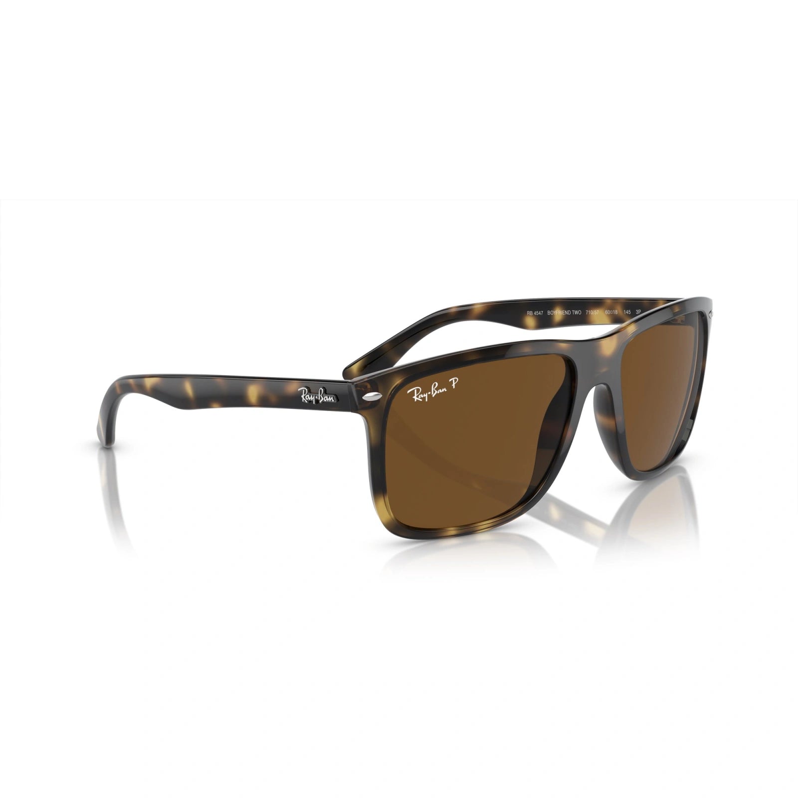 RAY-BAN RB 4547 BOYFRIEND TWO 710/57 L'AVANA | OCCHIALE DA SOLE UNISEX CALIBRO 57