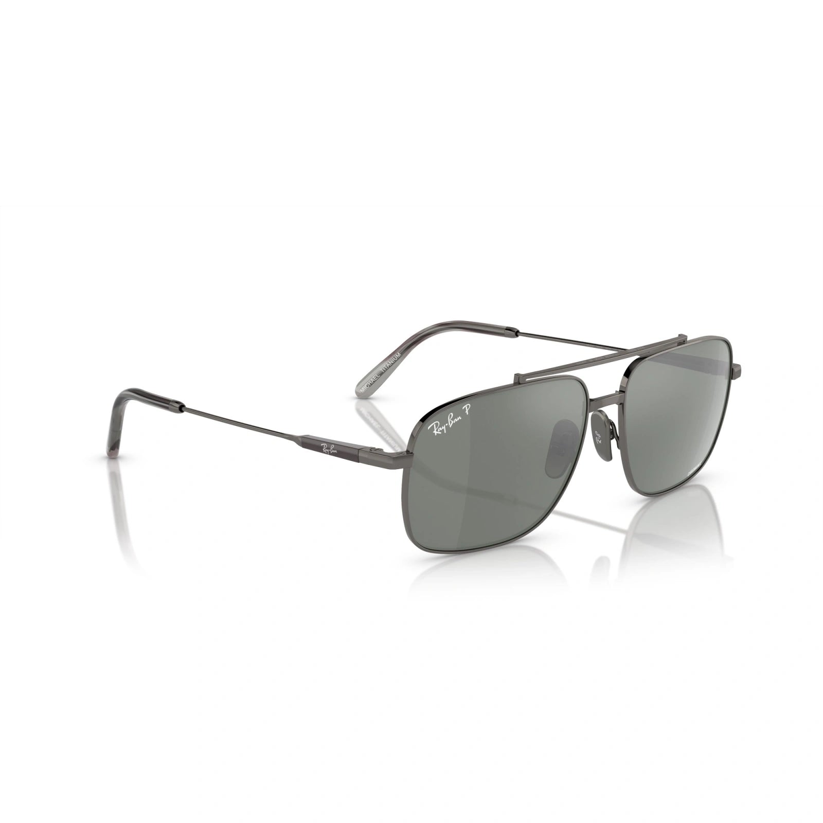 RAY-BAN RB 8096 MICHAEL TITANIUM 165/GK GUNMETAL | UNISEX SUNGLASSES 