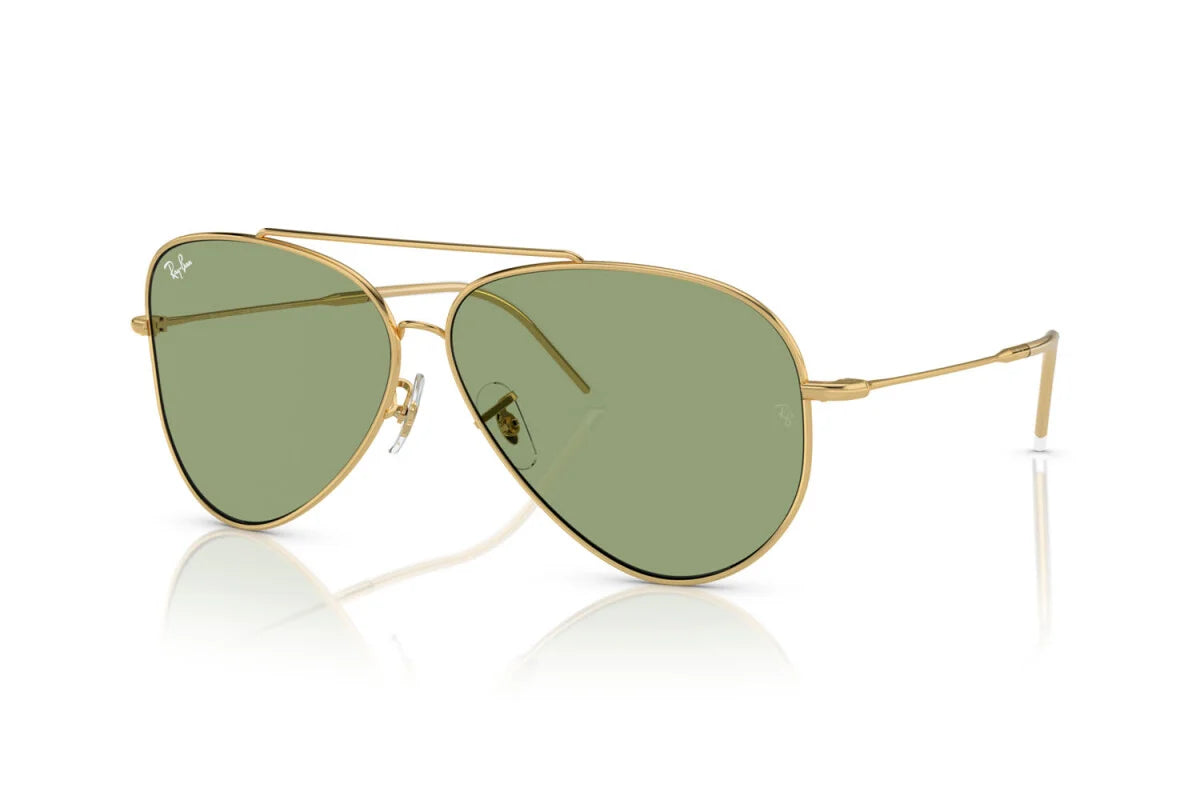 OCCHIALE DA SOLE UNISEX RAY-BAN AVIATOR REVERSE RB R0101S (001/82) TAGLIA 59/11/140
