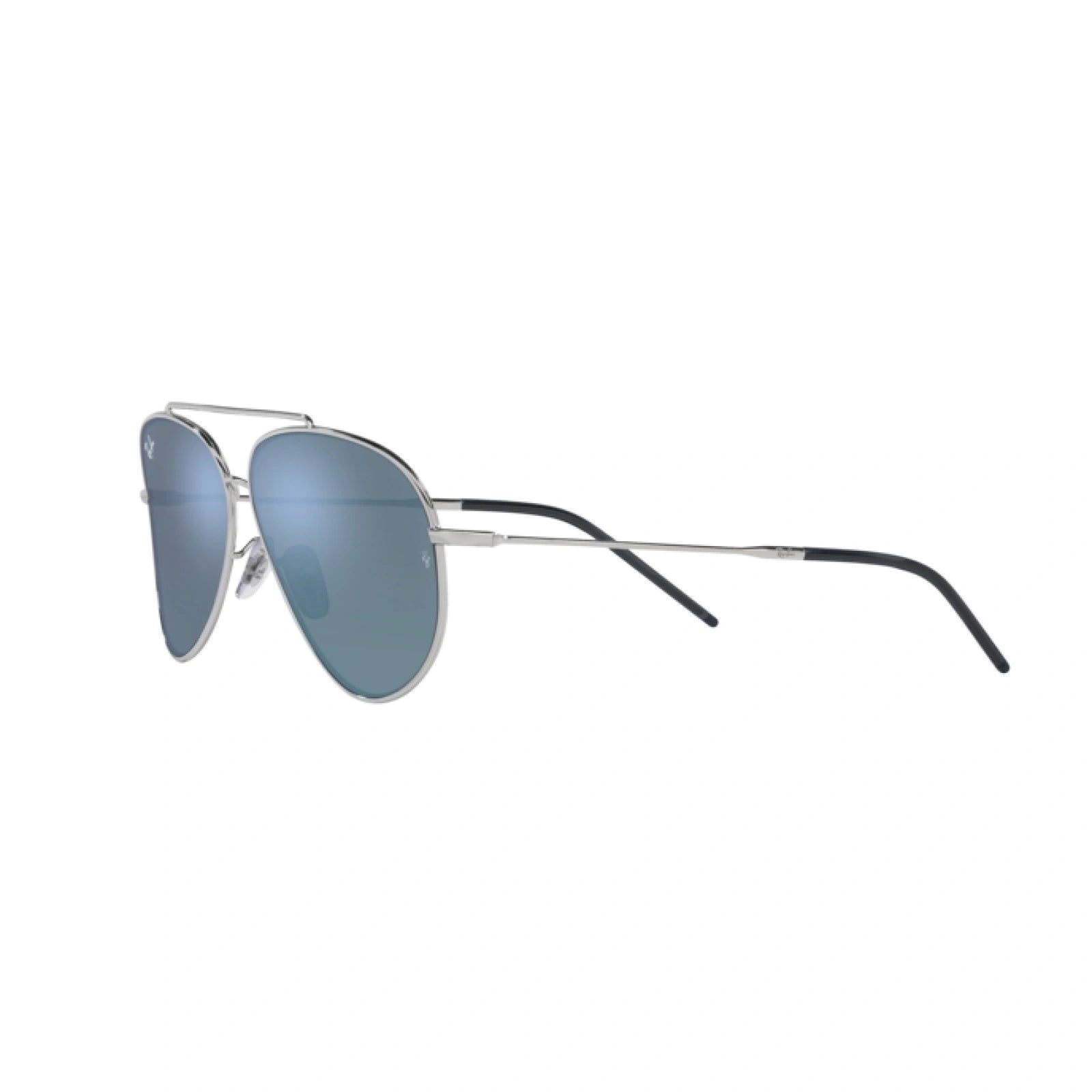 RAY-BAN RB R0101S AVIATOR REVERSE 003/GA ARGENTO | OCCHIALE DA SOLE UNISEX CALIBRO 62