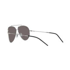 RAY-BAN RB R0101S AVIATOR REVERSE 003/GA SILVER | UNISEX CALIBER 59 SUNGLASSES 