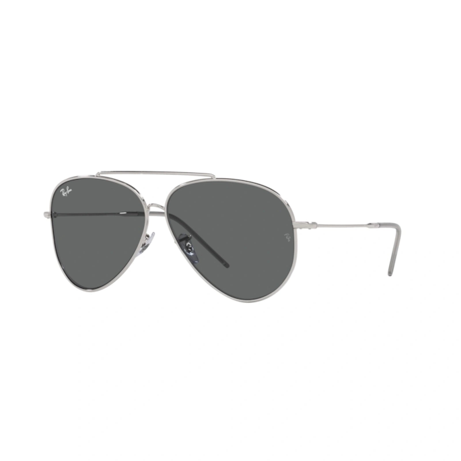 RAY-BAN RB R0101S AVIATOR REVERSE 003/GR ARGENTO | OCCHIALE DA SOLE UNISEX CALIBRO 62
