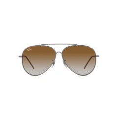 RAY-BAN RB R0101S AVIATOR REVERSE 004/CB GUNMETAL | UNISEX CALIBER 59 SUNGLASSES 