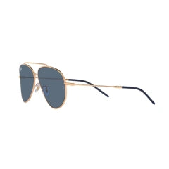 RAY-BAN RB R0101S AVIATOR REVERSE 92023A ROSE GOLD | UNISEX CALIBER 59 SUNGLASSES 