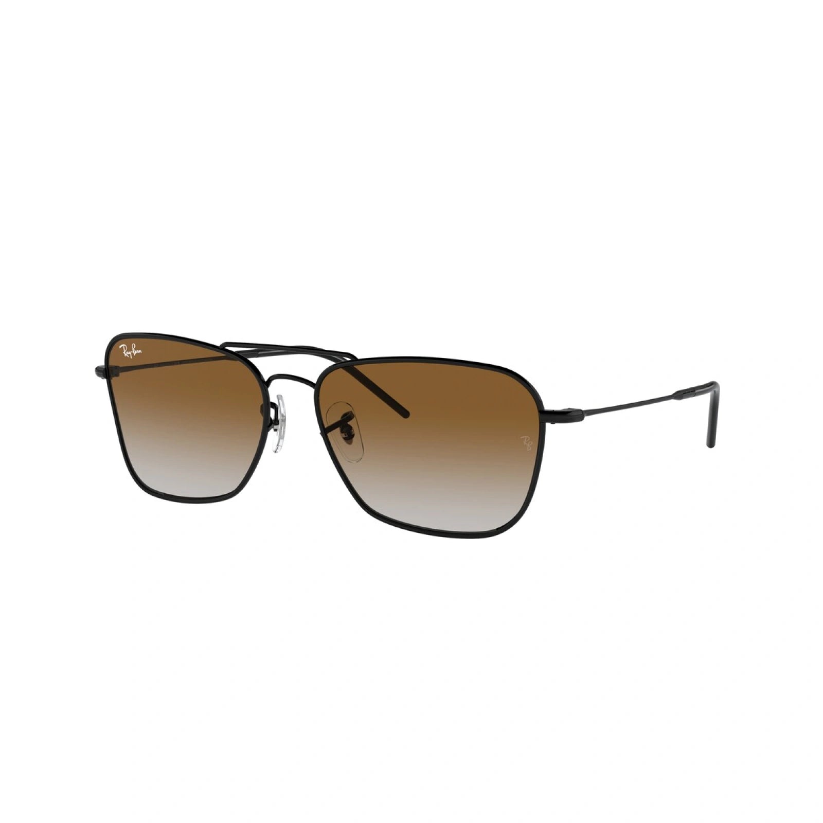 RAY-BAN RB R0102S CARAVAN REVERSE 002/CB BLACK | UNISEX SUNGLASSES 