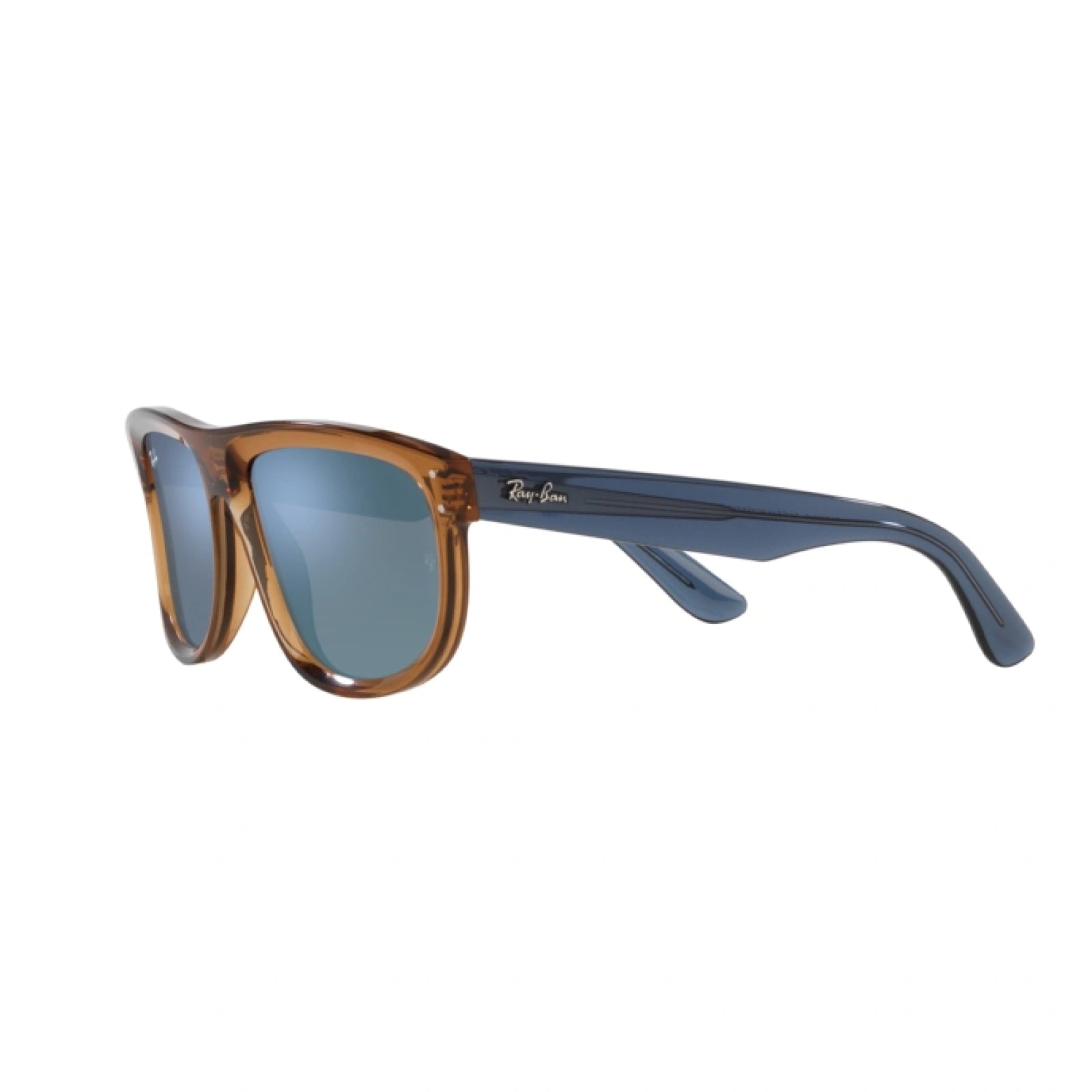 RAY-BAN RB R0501S BOYFRIEND REVERSE 6711GA MARRONE CAMMELLO TRASPARENTE | OCCHIALE DA SOLE UNISEX