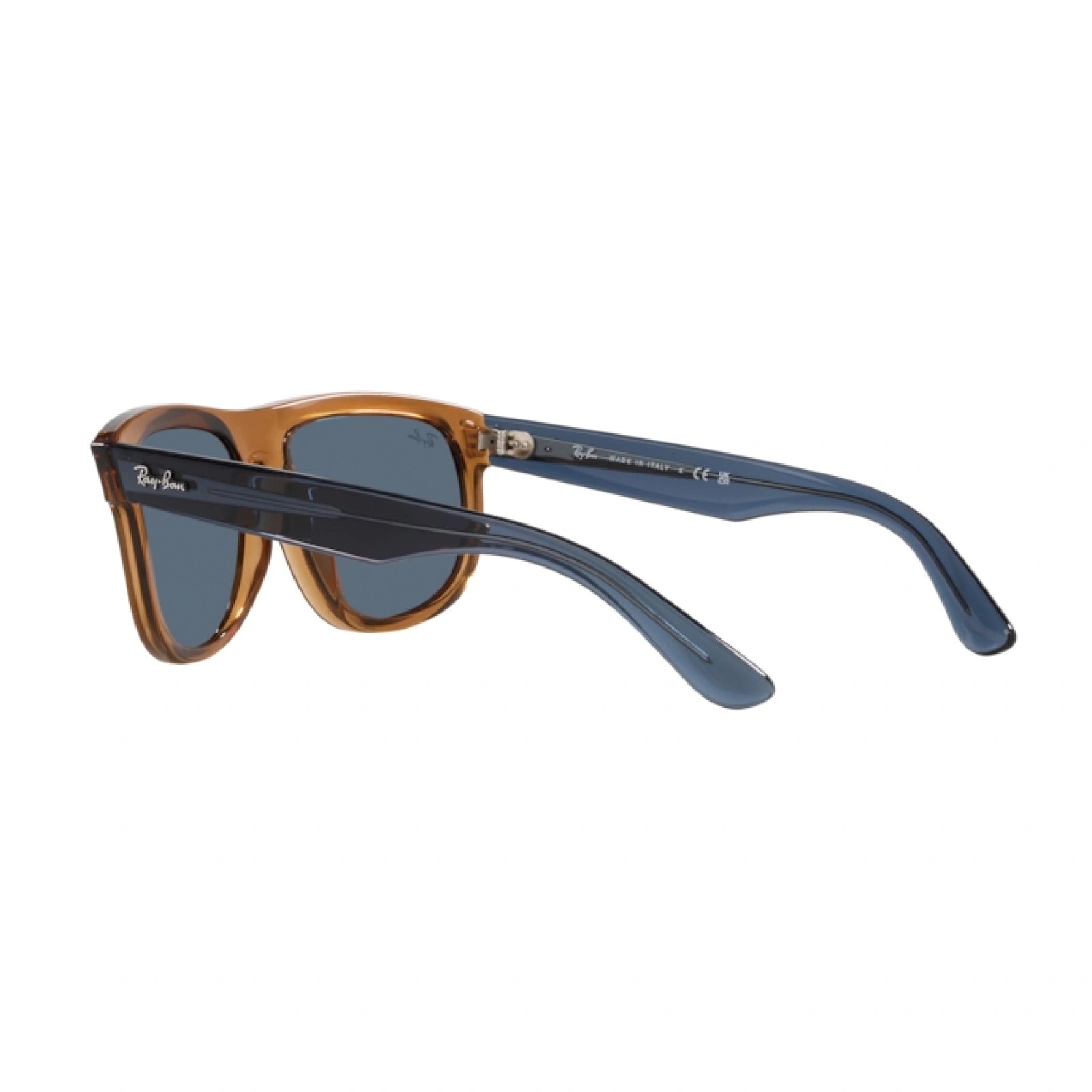 RAY-BAN RB R0501S BOYFRIEND REVERSE 6711GA MARRONE CAMMELLO TRASPARENTE | OCCHIALE DA SOLE UNISEX