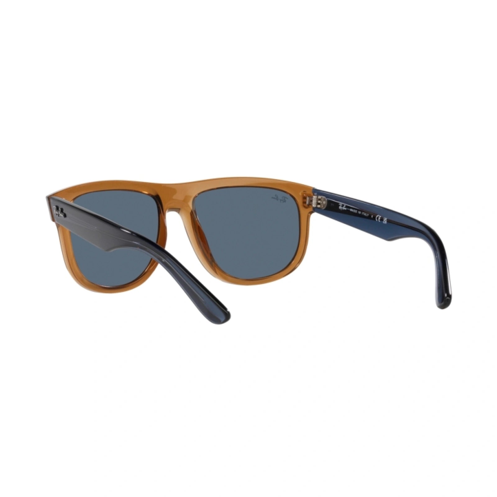 RAY-BAN RB R0501S BOYFRIEND REVERSE 6711GA MARRONE CAMMELLO TRASPARENTE | OCCHIALE DA SOLE UNISEX