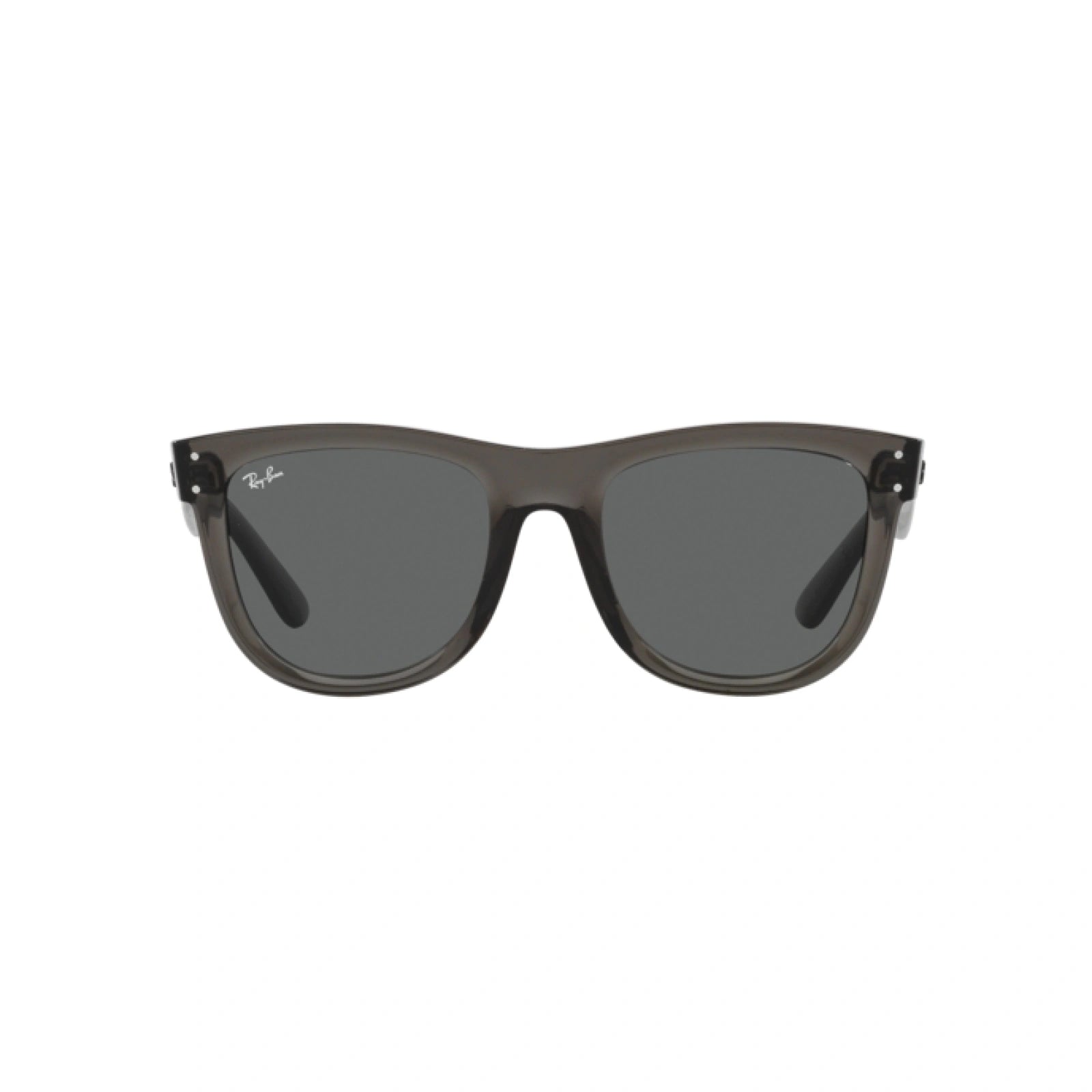 RAY-BAN RB R0502S WAYFARER REVERSE 6707GR GRIGIO SCURO TRASPARENTE | OCCHIALE DA SOLE UNISEX CALIBRO 53