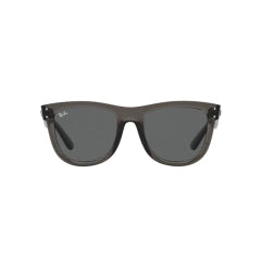 RAY-BAN RB R0502S WAYFARER REVERSE 6707GR DARK GRAY TRANSPARENT | UNISEX CALIBER 53 SUNGLASSES 