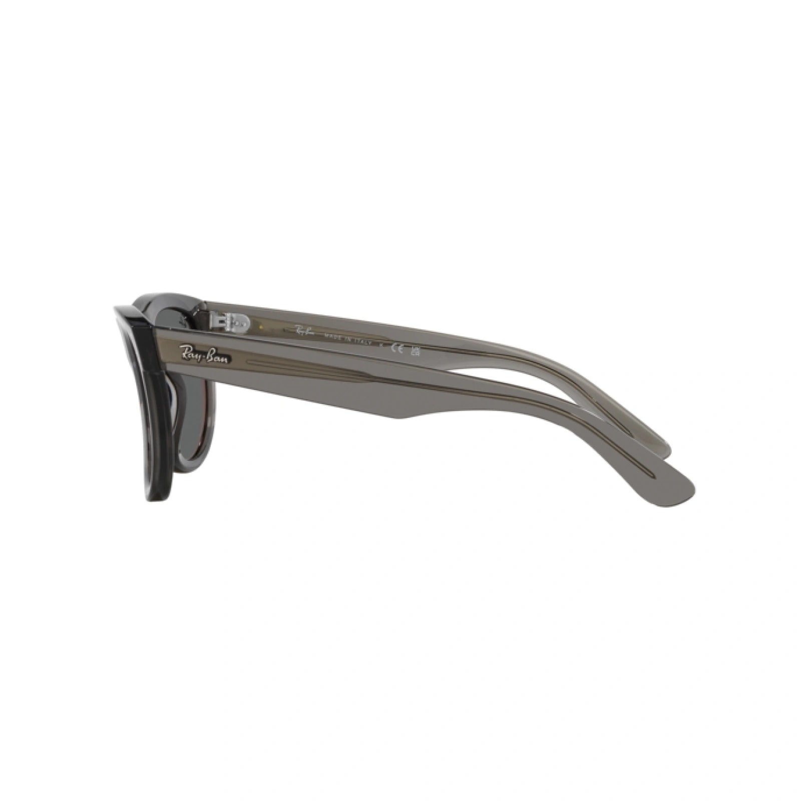 RAY-BAN RB R0502S WAYFARER REVERSE 6707GR GRIGIO SCURO TRASPARENTE | OCCHIALE DA SOLE UNISEX CALIBRO 53