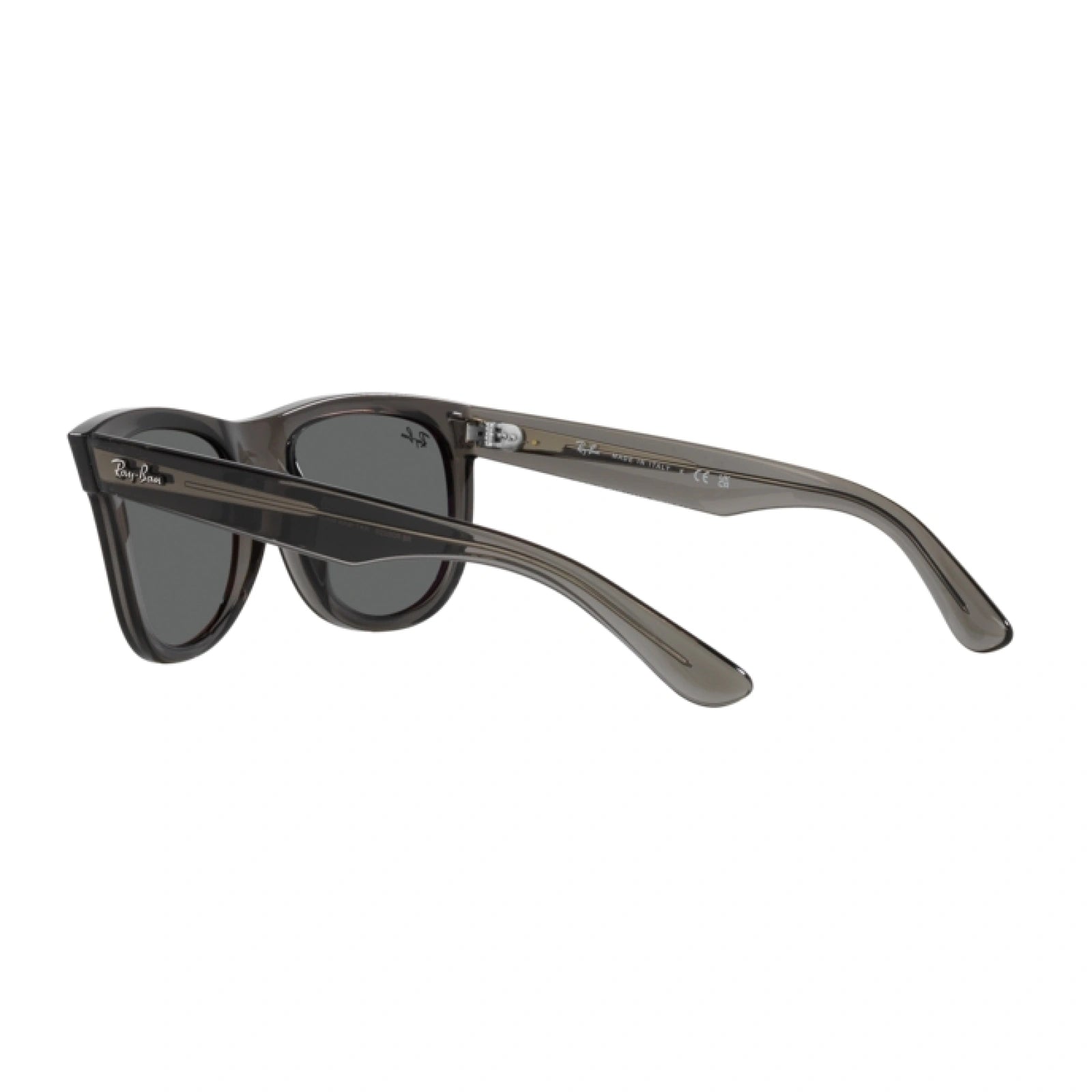 RAY-BAN RB R0502S WAYFARER REVERSE 6707GR GRIGIO SCURO TRASPARENTE | OCCHIALE DA SOLE UNISEX CALIBRO 53