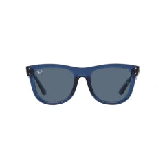 RAY-BAN RB R0502S WAYFARER REVERSE 67083A NAVY BLUE TRANSPARENT | UNISEX CALIBER 53 SUNGLASSES 
