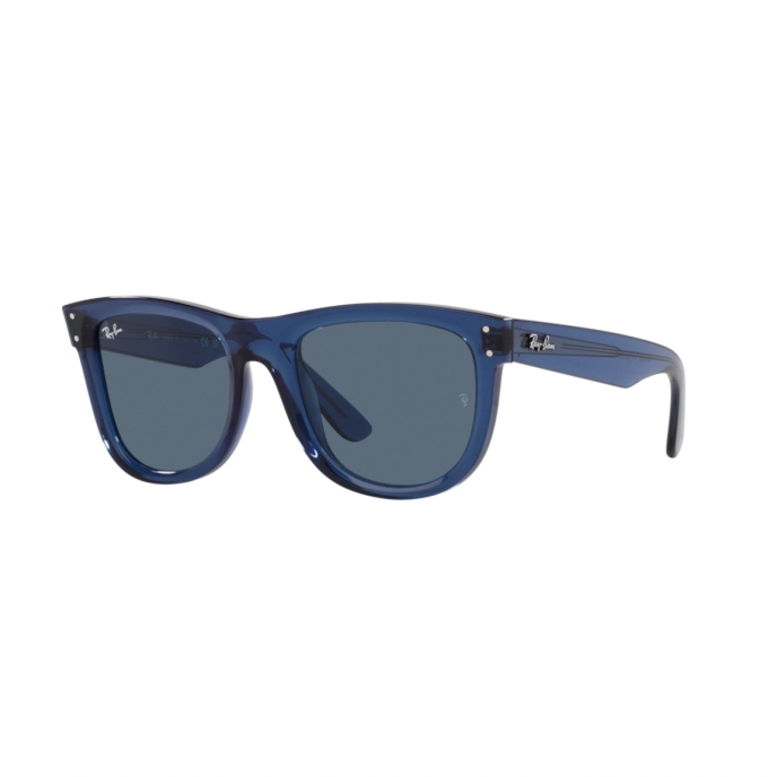 RAY-BAN RB R0502S WAYFARER REVERSE 67083A NAVY BLUE TRANSPARENT | UNISEX CALIBER 53 SUNGLASSES 