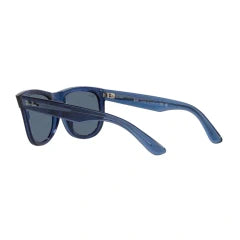 RAY-BAN RB R0502S WAYFARER REVERSE 67083A NAVY BLUE TRANSPARENT | UNISEX CALIBER 53 SUNGLASSES 