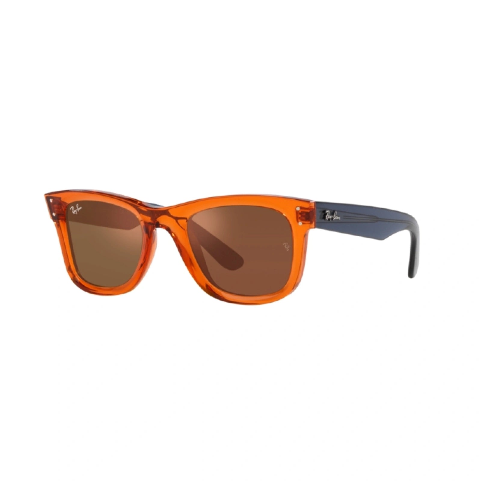 RAY-BAN RB R0502S WAYFARER REVERSE 6712GM ARANCIONE TRASPARENTE