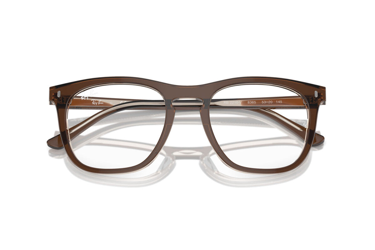 OCCHIALE DA VISTA UNISEX RAY-BAN RX 2210V (8365) - RB 2210V 8365 TAGLIA 53/21/145