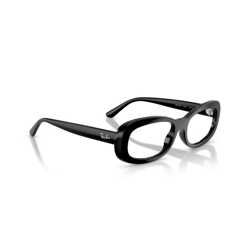 OCCHIALE DA VISTA DONNA | RAY-BAN RX 2221V - 2000 NERO - CALIBRO 53