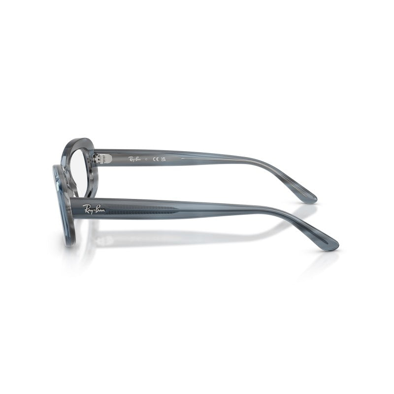 WOMEN'S EYEGLASSES RAY-BAN RX 7046 ERIKA 8140 TRANSPARENT GRAY 