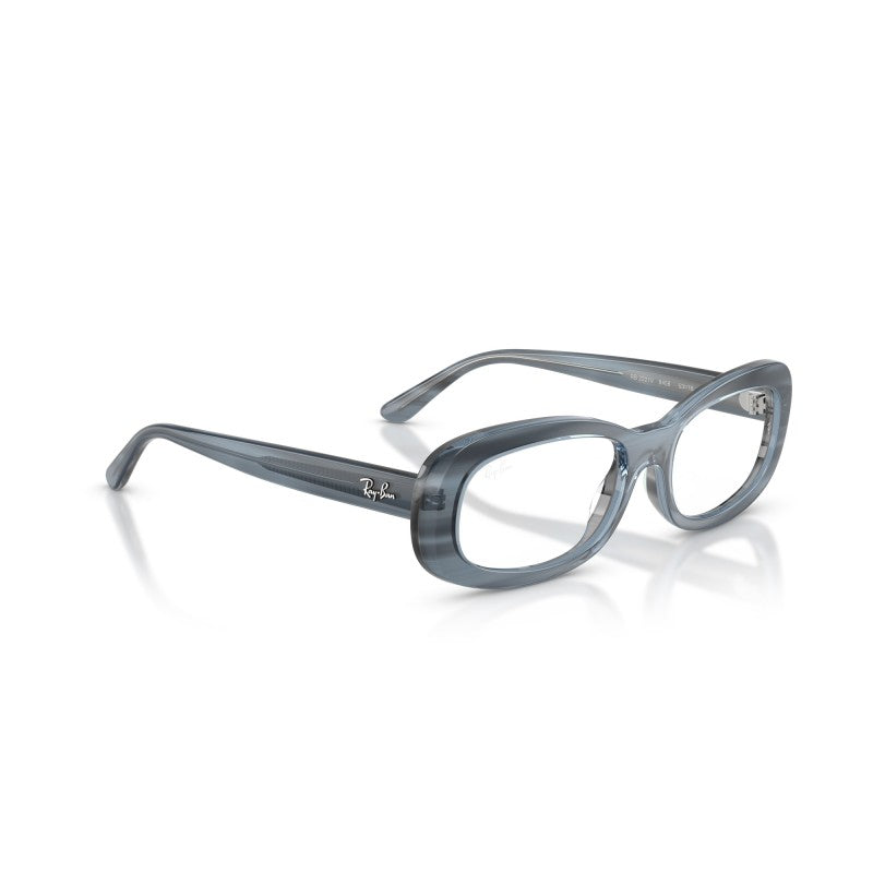 WOMEN'S EYEGLASSES RAY-BAN RX 7046 ERIKA 8140 TRANSPARENT GRAY 