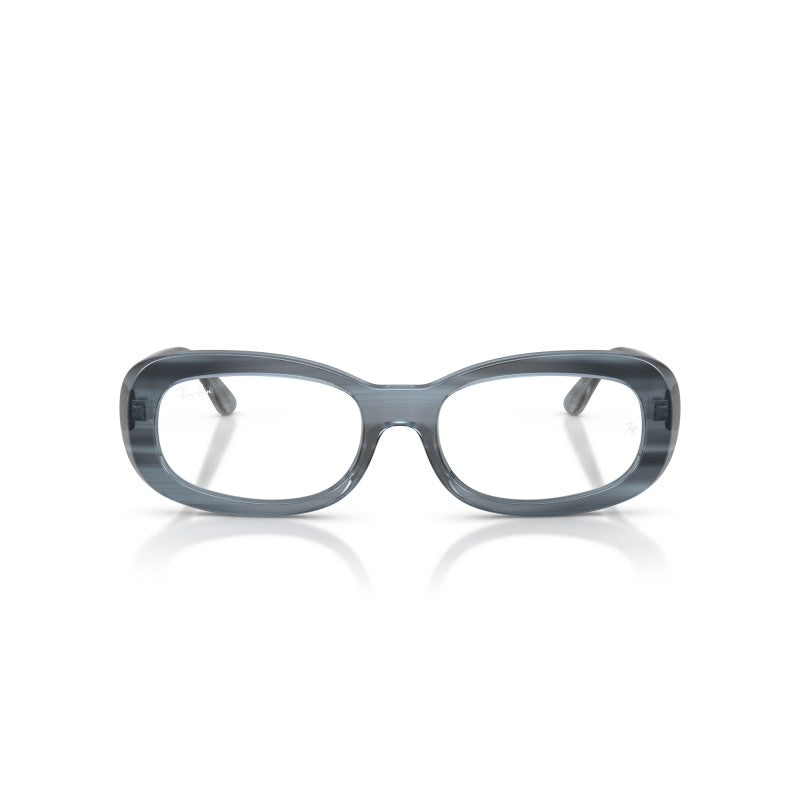 WOMEN'S EYEGLASSES RAY-BAN RX 7046 ERIKA 8140 TRANSPARENT GRAY 